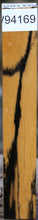 Load image into Gallery viewer, XF Figured Black and White Ebony Turning Square