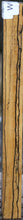 Load image into Gallery viewer, XF Figured Black and White Ebony Turning Square