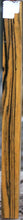 Load image into Gallery viewer, Black and White Ebony Turning Square