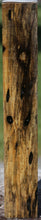 Load image into Gallery viewer, Wormy Black and White Ebony Turning Square