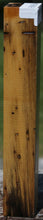 Load image into Gallery viewer, Wormy Black and White Ebony Turning Square