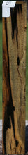 Load image into Gallery viewer, Wormy Black and White Ebony Turning Square