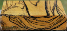 Load image into Gallery viewer, XF Figured Black and White Ebony Bowl Blank