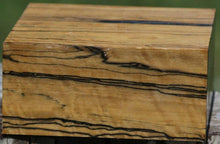 Load image into Gallery viewer, Black and White Ebony Bowl Blank