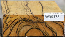Load image into Gallery viewer, Black and White Ebony Bowl Blank