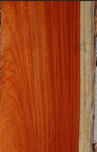 Load image into Gallery viewer, Figured African Padauk Live Edge Lumber
