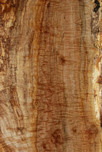 Load image into Gallery viewer, Rustic Exhibition Grade Fiddleback Big Leaf Maple Slab
