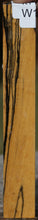 Load image into Gallery viewer, Black and White Ebony Turning Square
