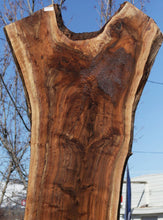 Load image into Gallery viewer, Rustic Figured Claro Walnut Slab
