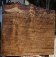 Load image into Gallery viewer, Live Edge Fiddleback Claro Walnut Bowl Blank

