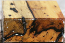 Load image into Gallery viewer, Wormy Black and White Ebony Bowl Blank
