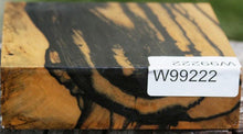 Load image into Gallery viewer, Black and White Ebony Bowl Blank
