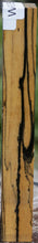 Load image into Gallery viewer, XF Figured Black and White Ebony Turning Square
