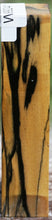 Load image into Gallery viewer, Black and White Ebony Turning Square
